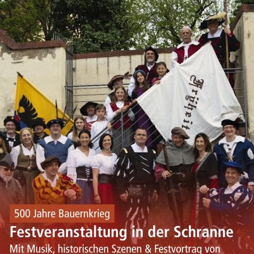 Instagram-Post Festveranstaltung 500 Jahre Bauernkrieg