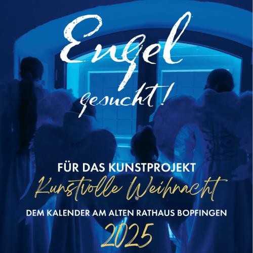 Plakat "Engel gesucht 2025"