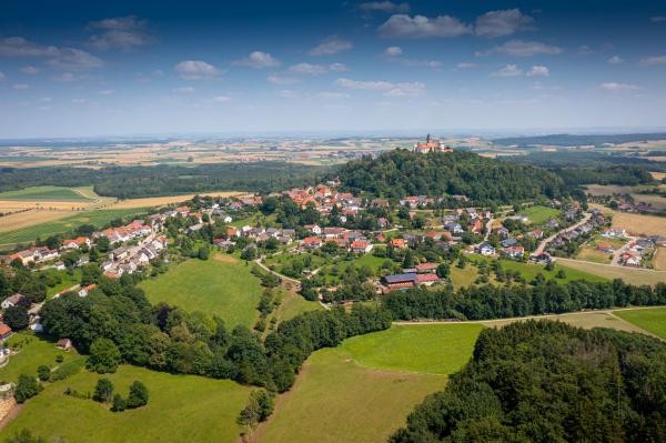 Der Teilort Baldern aus der Vogelperspektive