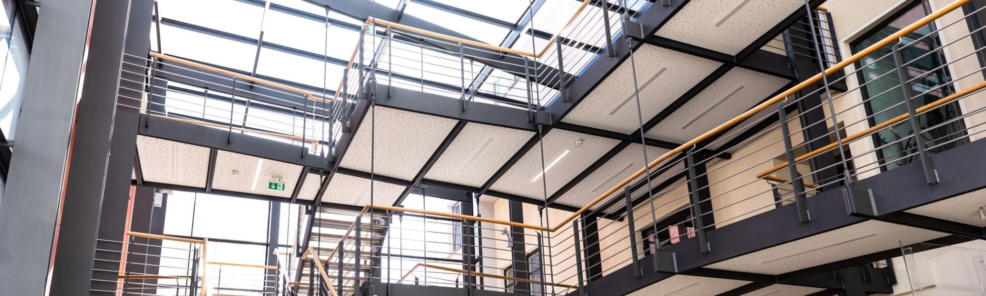 Glasbau Rathaus Bopfingen Der Glasbau im historischen Rathaus Bopfingen von innen