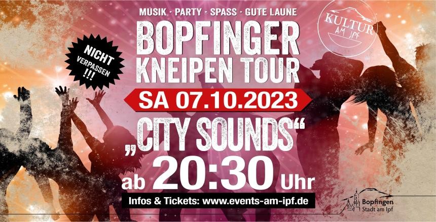 Banner der Kneipentour 2023
