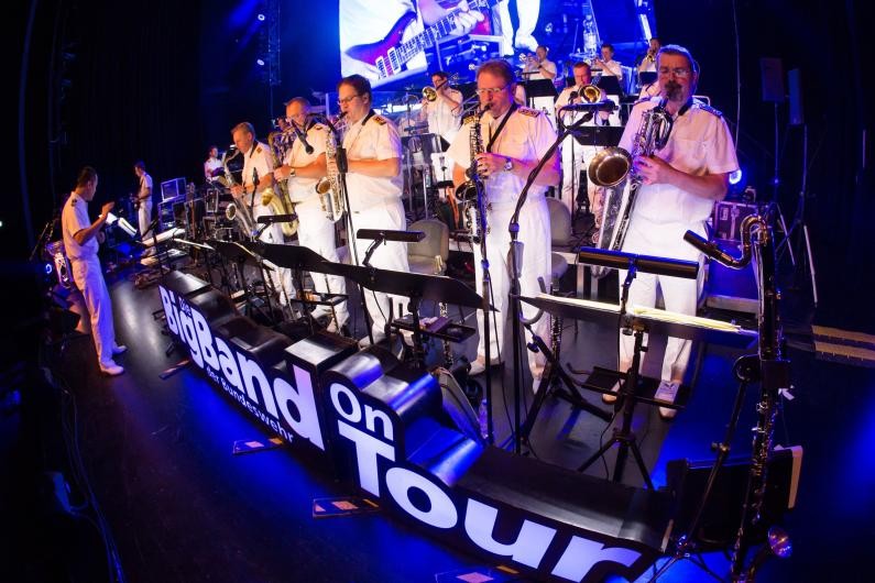 Die Big Band der Bundeswehr bei einem Auftritt
