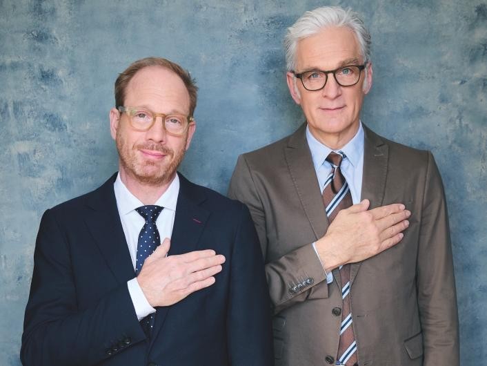 Werbebild zur Lesung Reinhold Beckmann