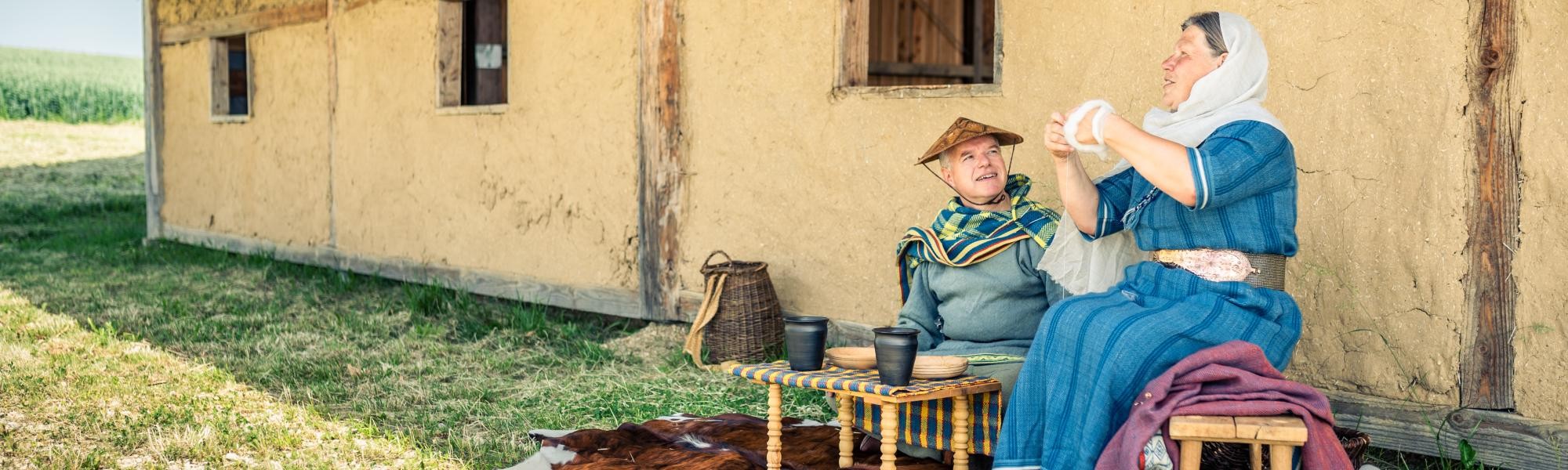 Keltische Freilichtanlage am Ipf Blick auf die Keltische Freilichtanlage am Ipf