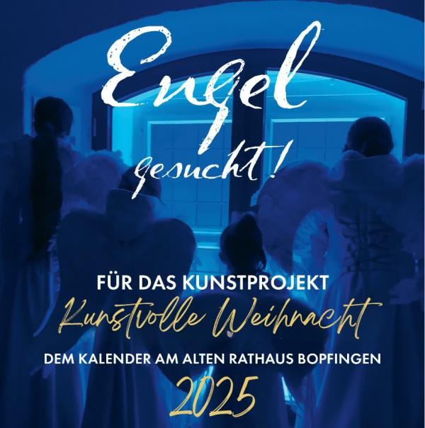 Plakat "Engel gesucht 2025" Plakat "Engel gesucht 2025"