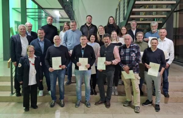 Geehrte Blutspender im Jahr 2025