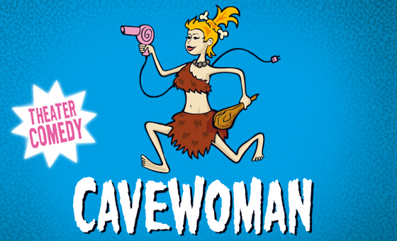 Ein Werbebild für Cavewoman