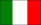 Flagge Italien Flagge mit italienischen Farben Grün-Weiß-Rot