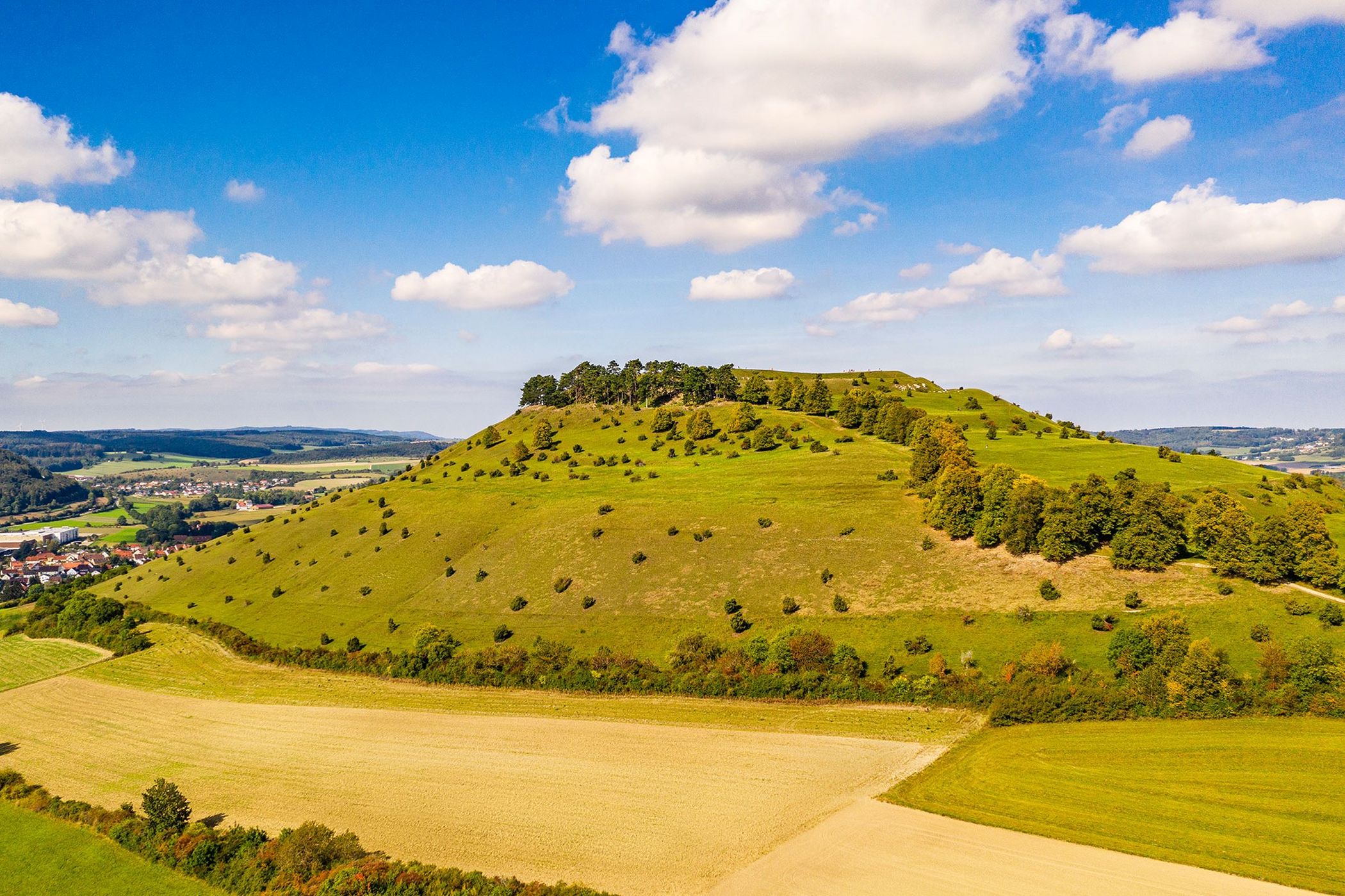 Der Ipf, das Wahrzeichen der Stadt Bopfingen